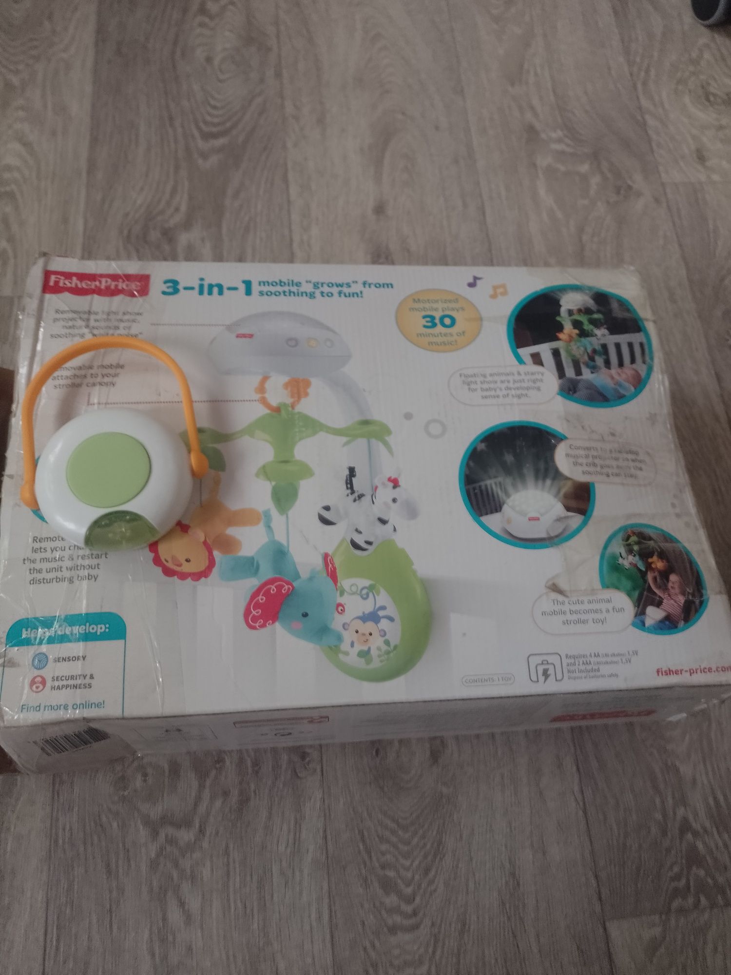 Продам мобвль для ліжечка fisher price