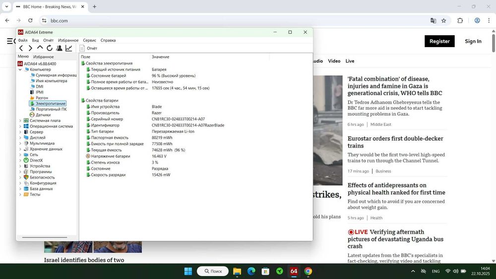 Razer Blade 15 360Гц i7-12800H 16/1Тб RTX 3080 Ti 16Гб Ігровий