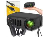 A2000 HD Black projektor mini rzutnik smart przenośny pilot HDMI