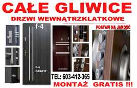 Drzwi WEJŚCIOWE zewnętrzne ,wewnątrzklatkowe z montażem akustyczne