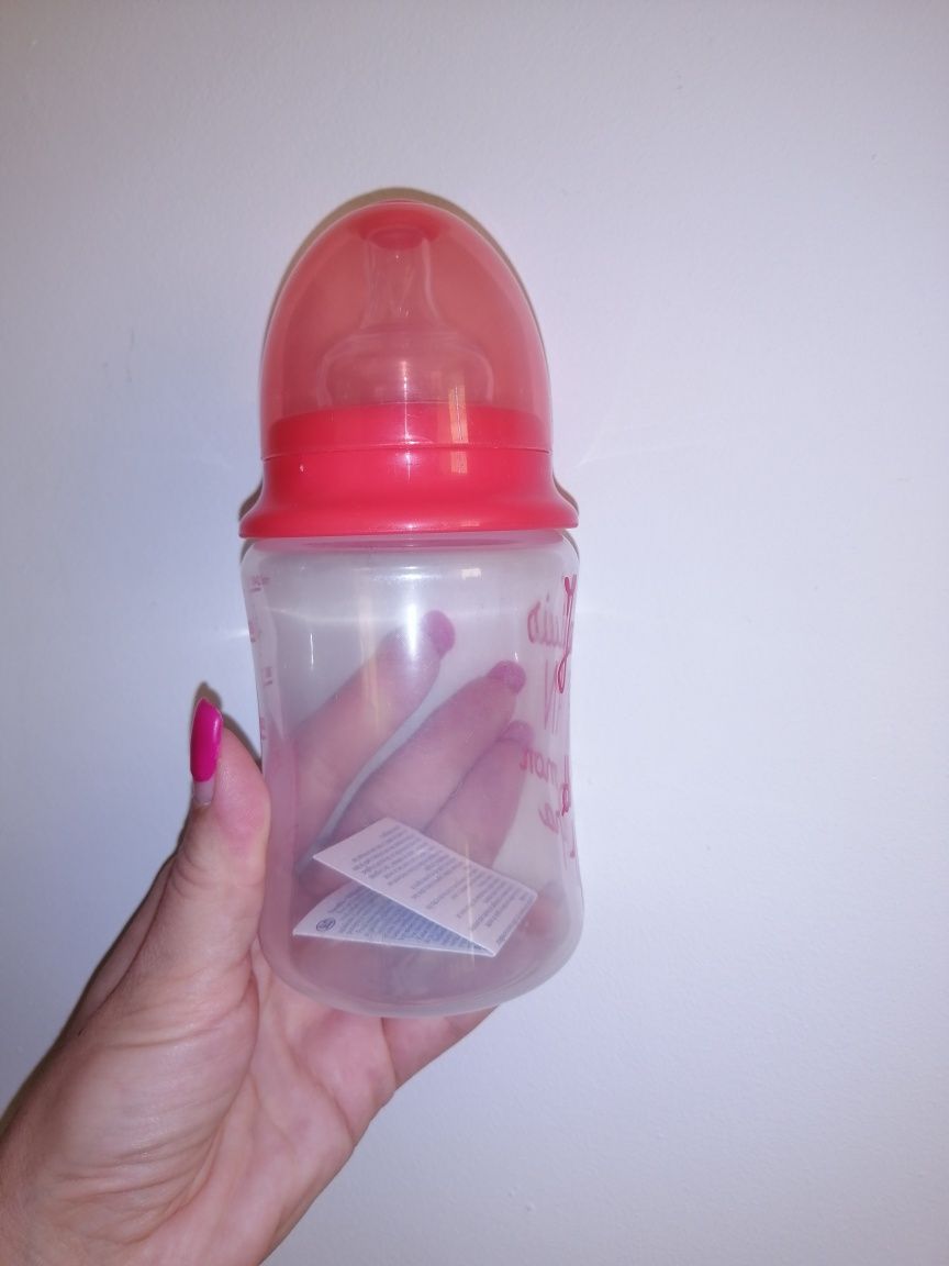 Пластиковая бутылочка бутилочка пляшка пляшечка для годування 240 мл