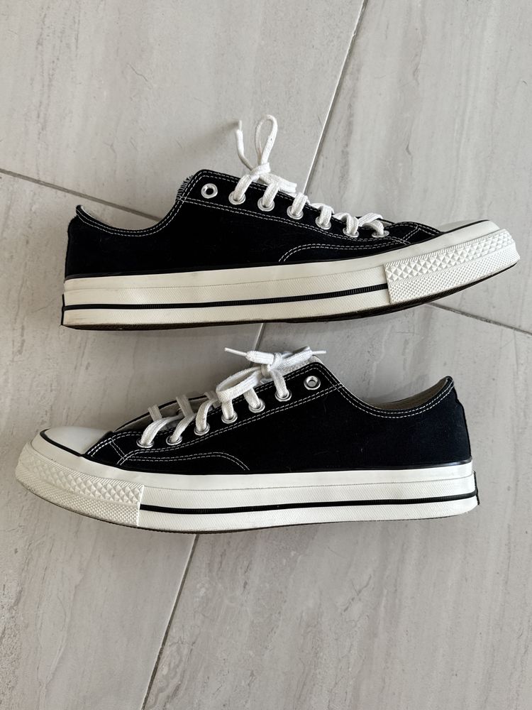 Converse Chuck 70 Low чорні 45