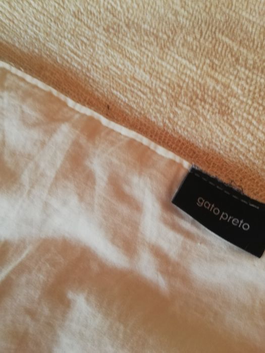 Colcha Gato Preto em Algodão Orgânico + Fronha + Almofada