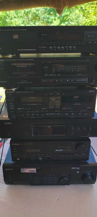 Denon Tape Deck DRM500 Disk Player DCD660