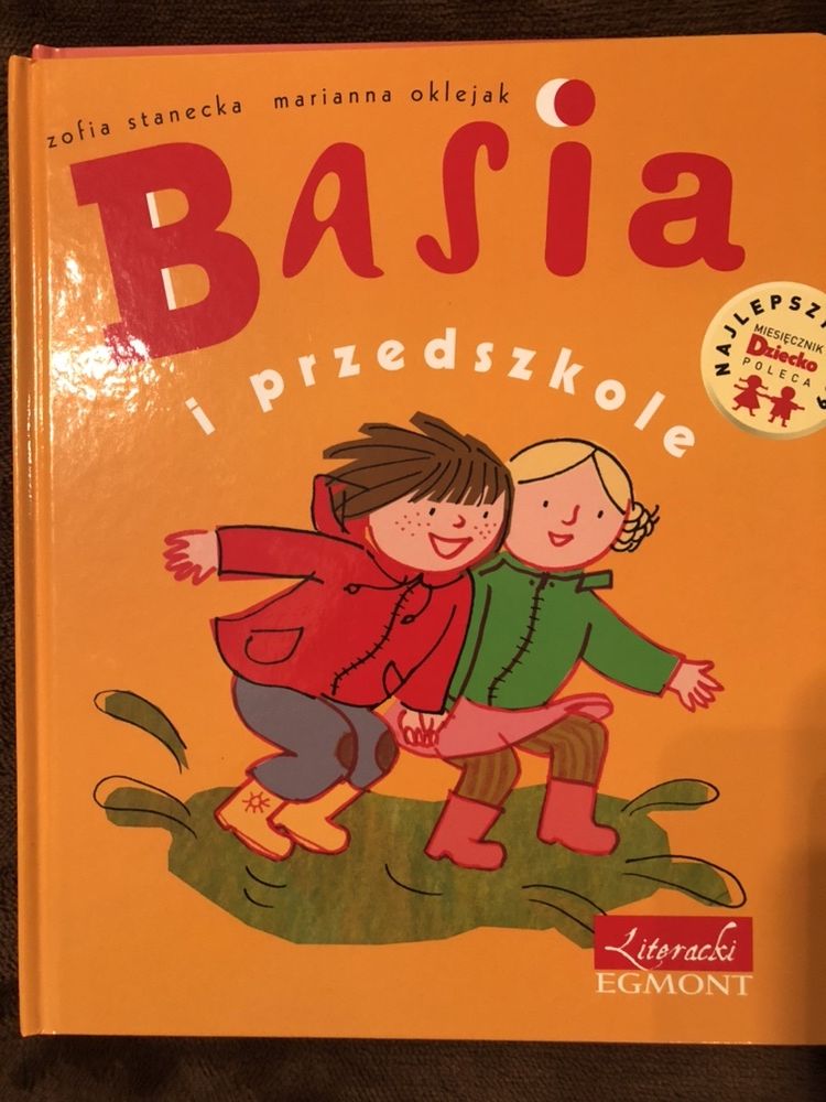 Basia i przedszkole Basia i gotowanie zestaw 2’szt   Zofia Stanecka