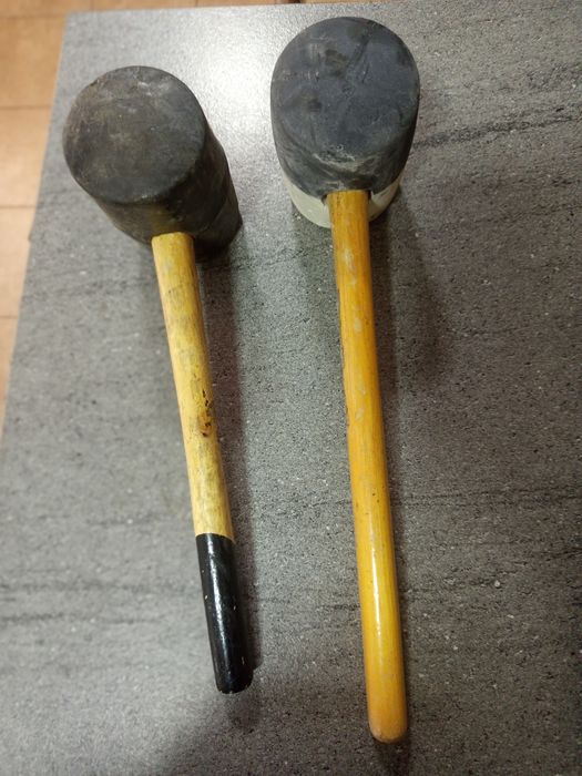 Młotki gumowe cena za oba