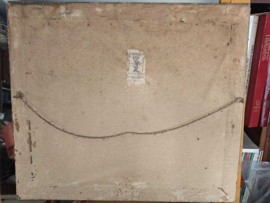 Quadro Replica de Os Três Filósofos de Giorgione antigo