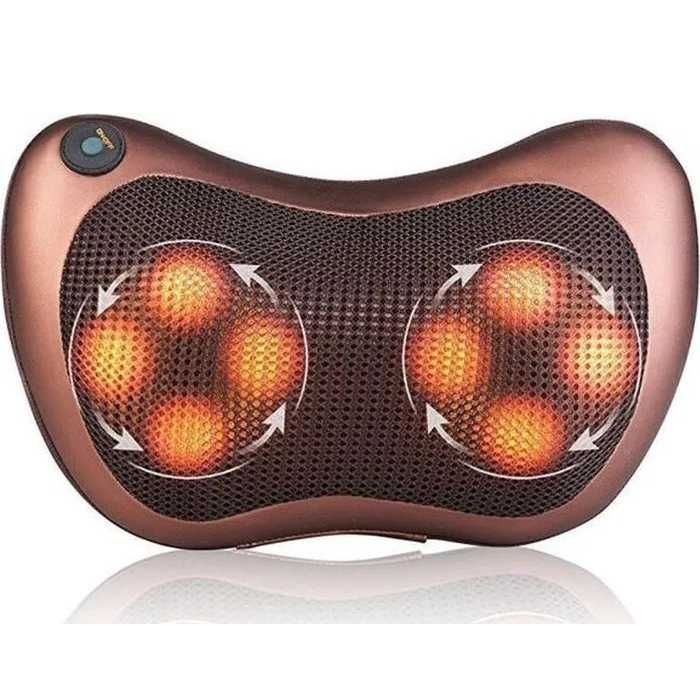 Масажна подушка Car and Home Massage Pillow, масажер для шиї авто