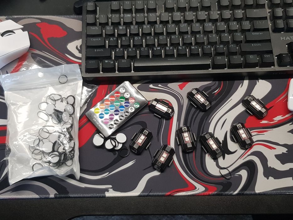 Стробоскопи, маячки 8шт комплект підсвітка