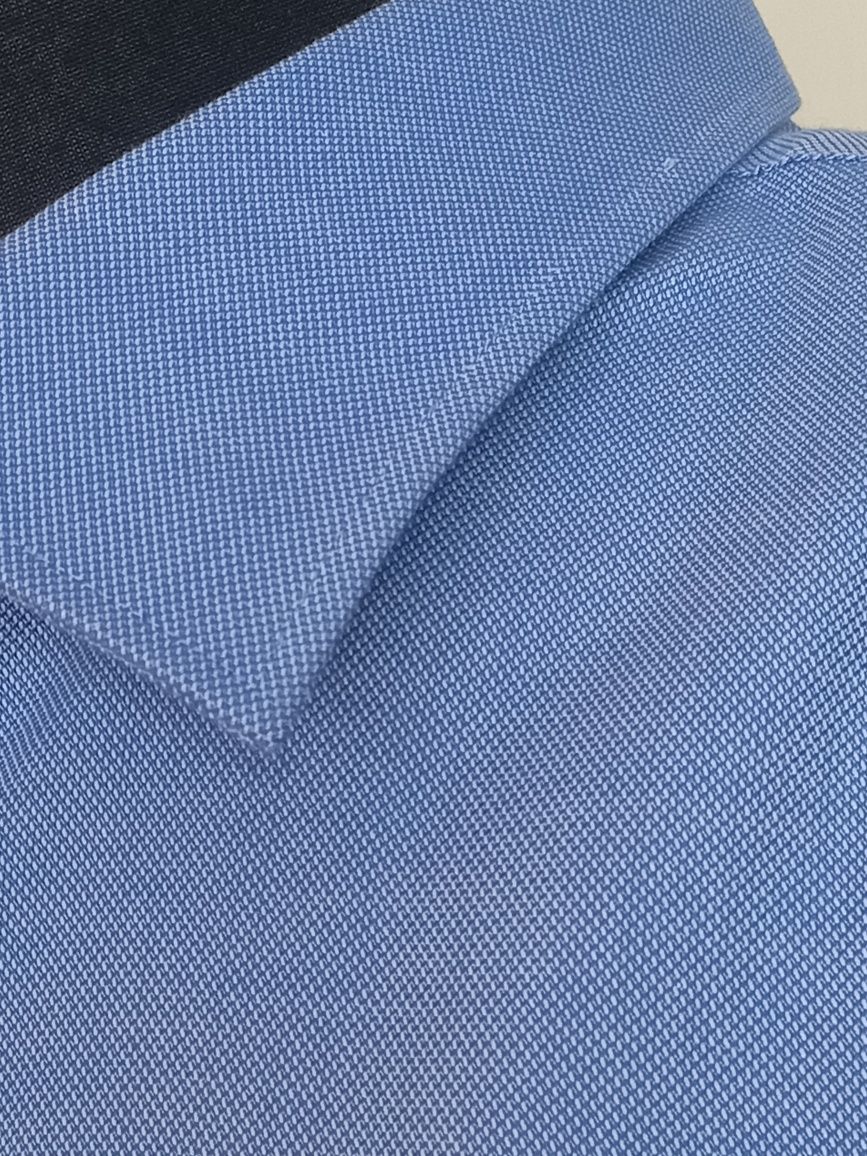 NOWA z metką duża (5XL) wizytowa niebieska męska koszula C&A premium