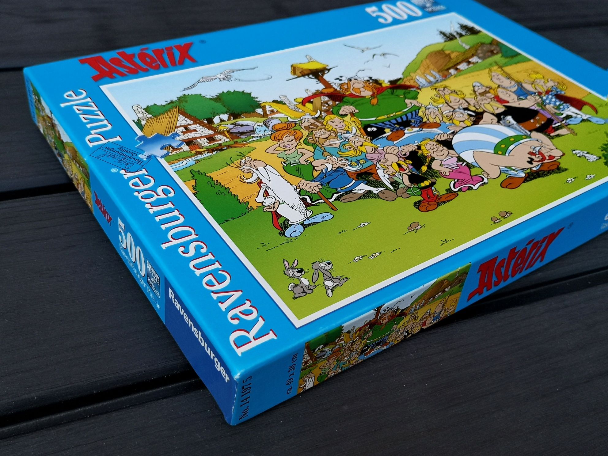 Puzzle 500 Ravensburger Asterix The Village nie 1000