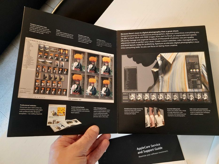 RARO - Software Antigo Apple Macintosh APERTURE 1.5