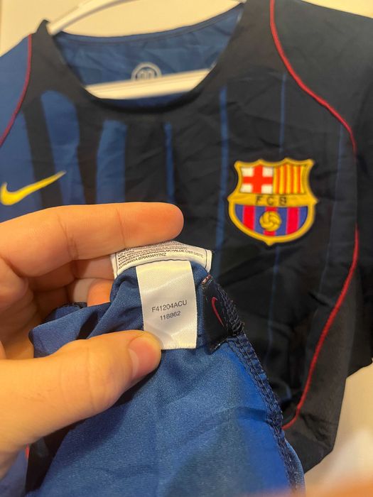 FC Barcelona 2004/2005 Away Football Nike Jersey F41204ACU Size M