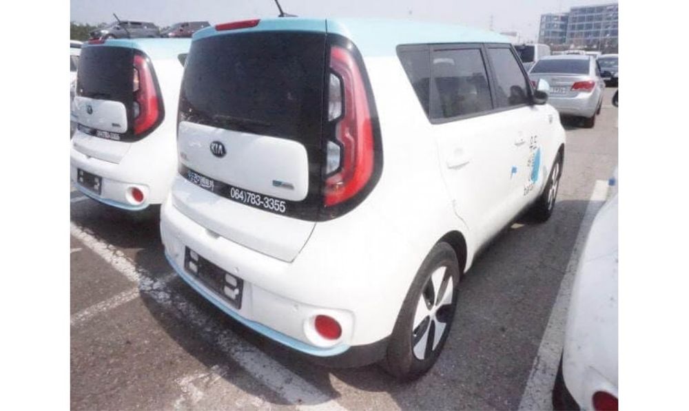 2016 рік KIA Soul EV з Кореї