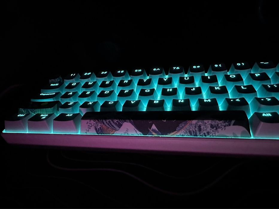 Механічна ігрова клавіатура hxsj 60%