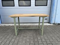 Stół warsztatowy roboczy SOLIDNY NIEMIECKI 150x75x86 Gruby blat