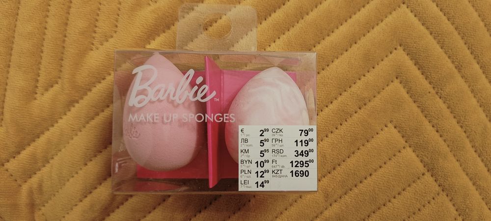 Gąbka do makijażu 2 sztuki