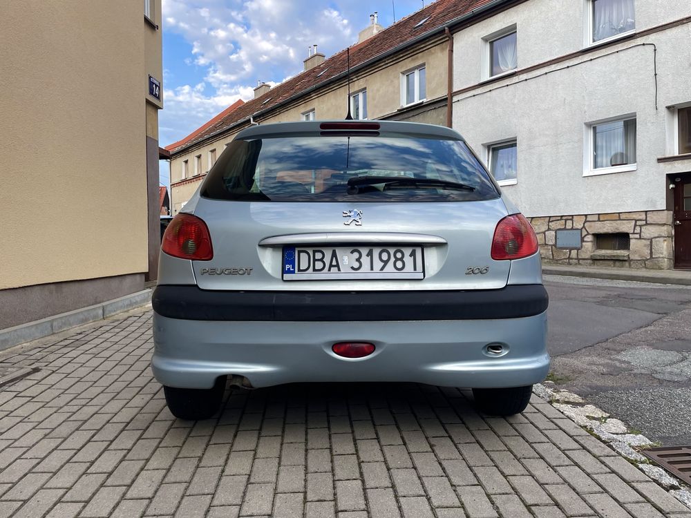 Peugeot 206 1.4 2005 długie opłaty | klima