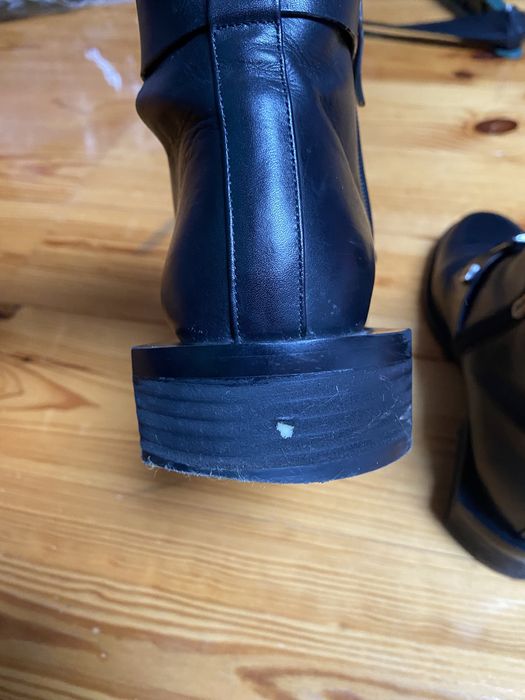 Шкіряні ботінки 37 розмір