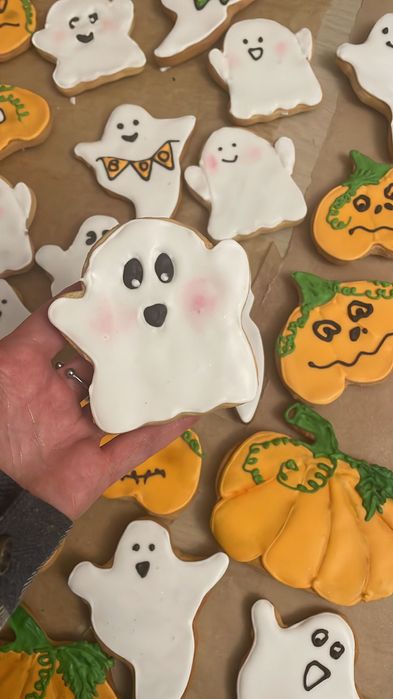 Pierniczki ciasteczka Halloween dzien dyni