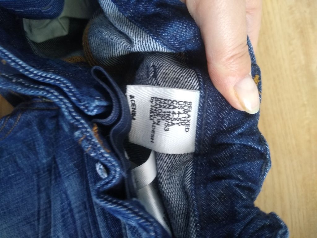 Spodnie 110 jeans hm