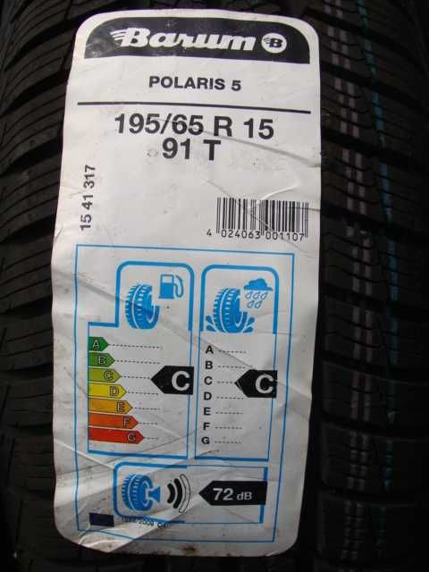 NOWE 195/65 R15 Barum Polaris 5