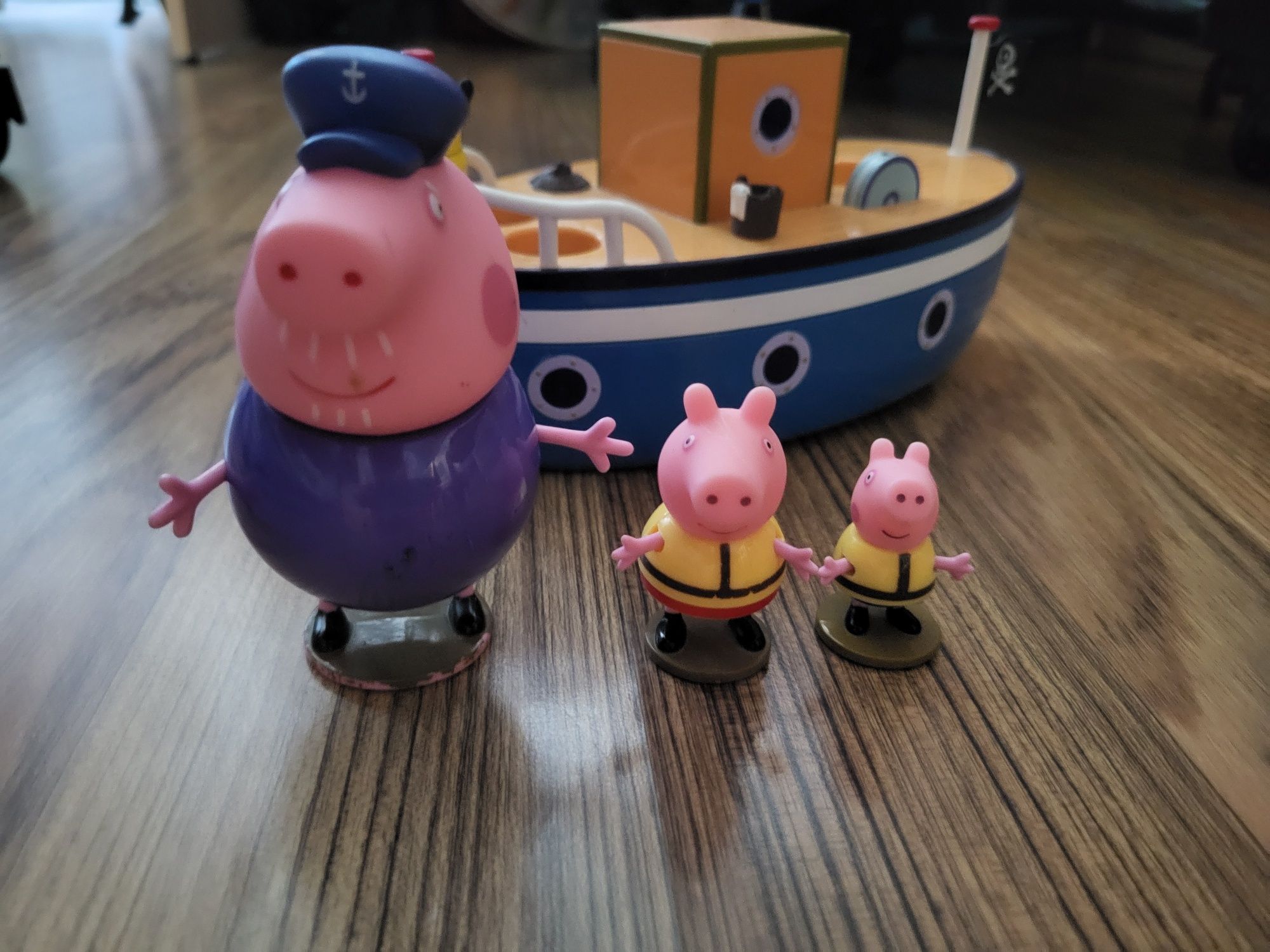 Ігровий набір Кораблик дідуся Свинки Пеппи Peppa Pig.  Оригінал.