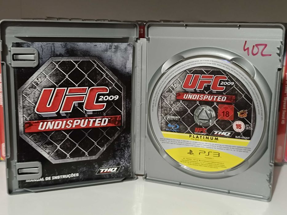 PS3 Jogos UFC 2009: Undisputed e Virtua Tennis 4