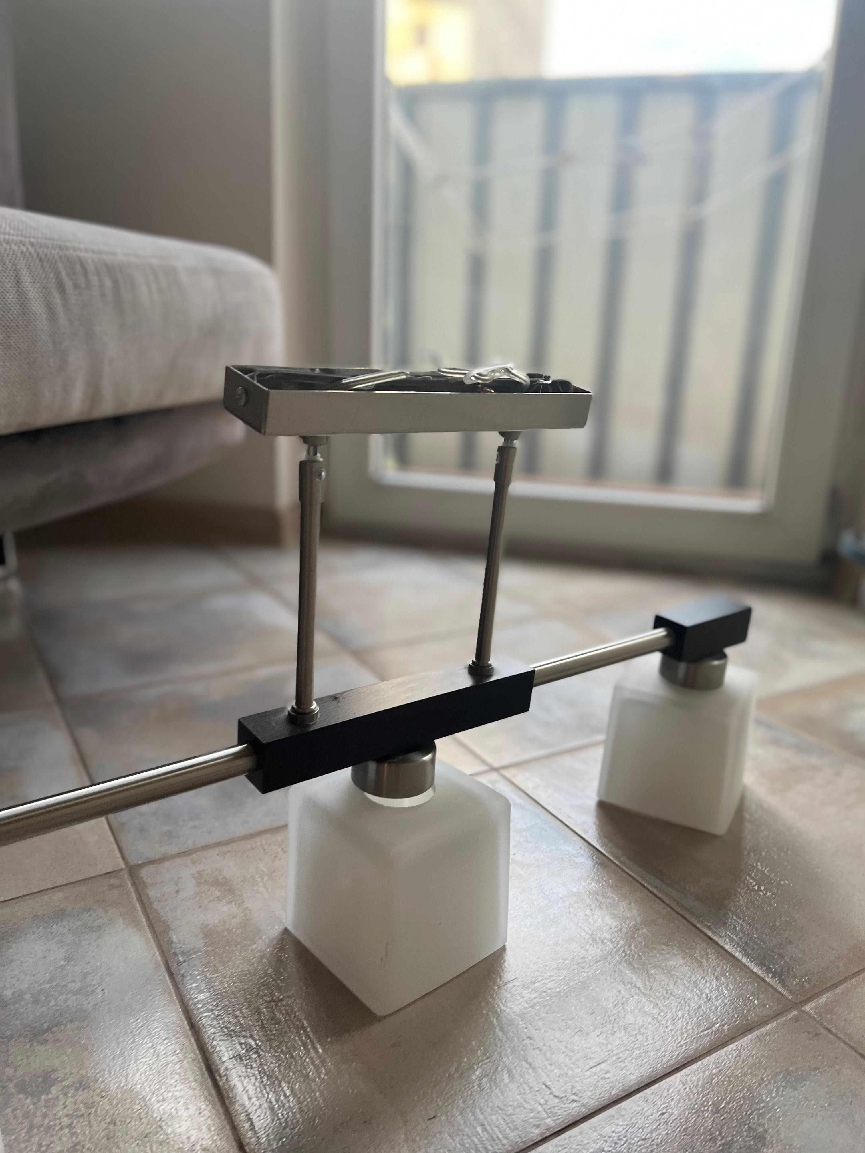 Żyrandol 3 lampy biały Leroy Merlin