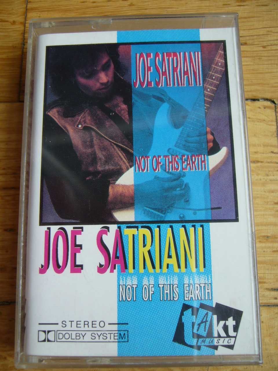 Joe Satriani - Not of this Earth, kaseta magnetofonowa