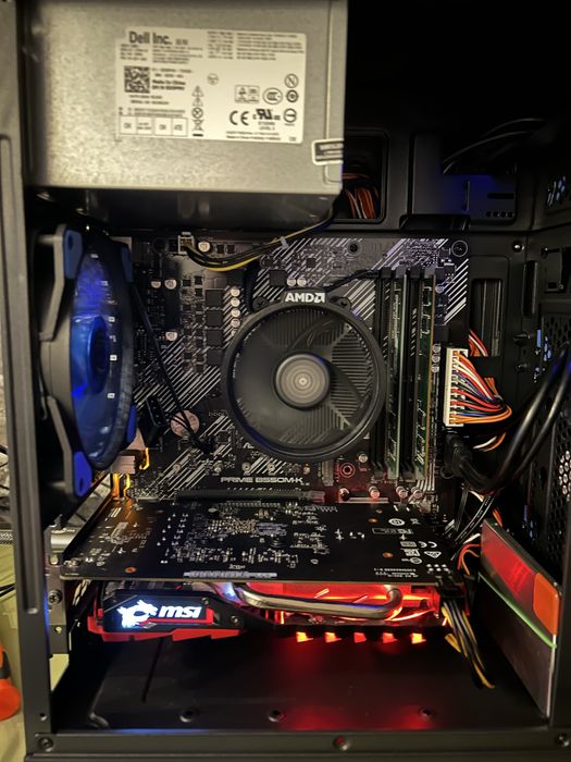 Komputer AM4 Ryzen 5 5600G/GTX 1050ti/120 gb ssd/8gb ddr4/Dell 300w