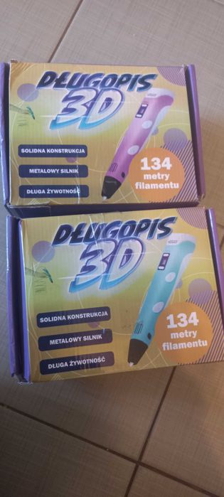 Filamenty do długopisu 3D