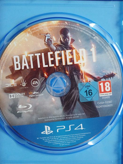 Battlefield 1 PS4 PS5 pl