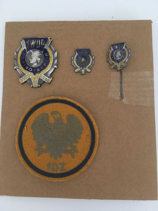 1 WDP odznaki ,naszywka