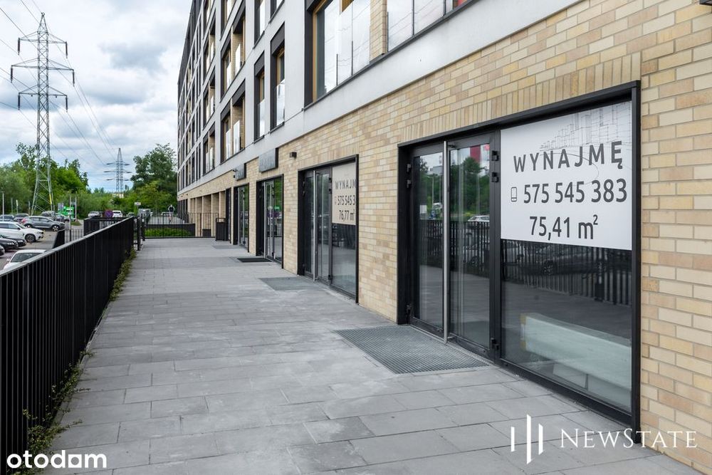 Lokal na wynajem | 75,41 m2 | Nowohucka