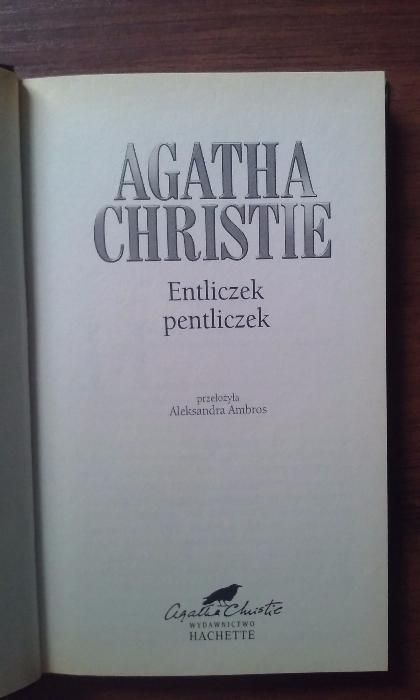 Agata Christie - Entliczek Pentliczek