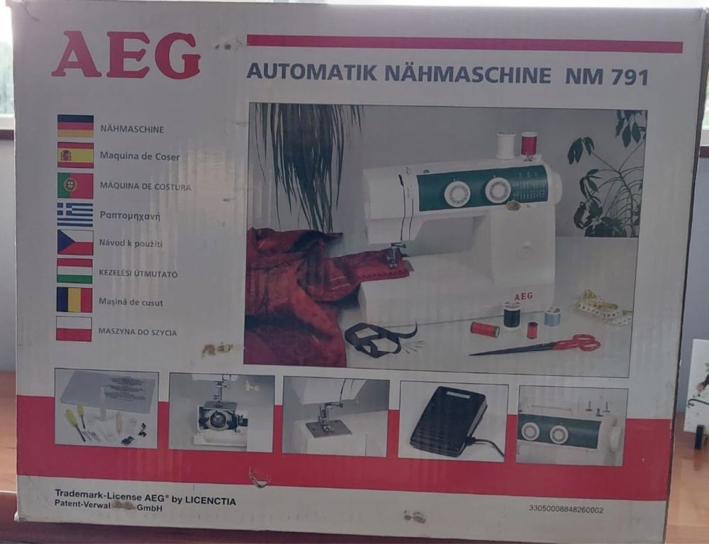 Máquina Costura AEG