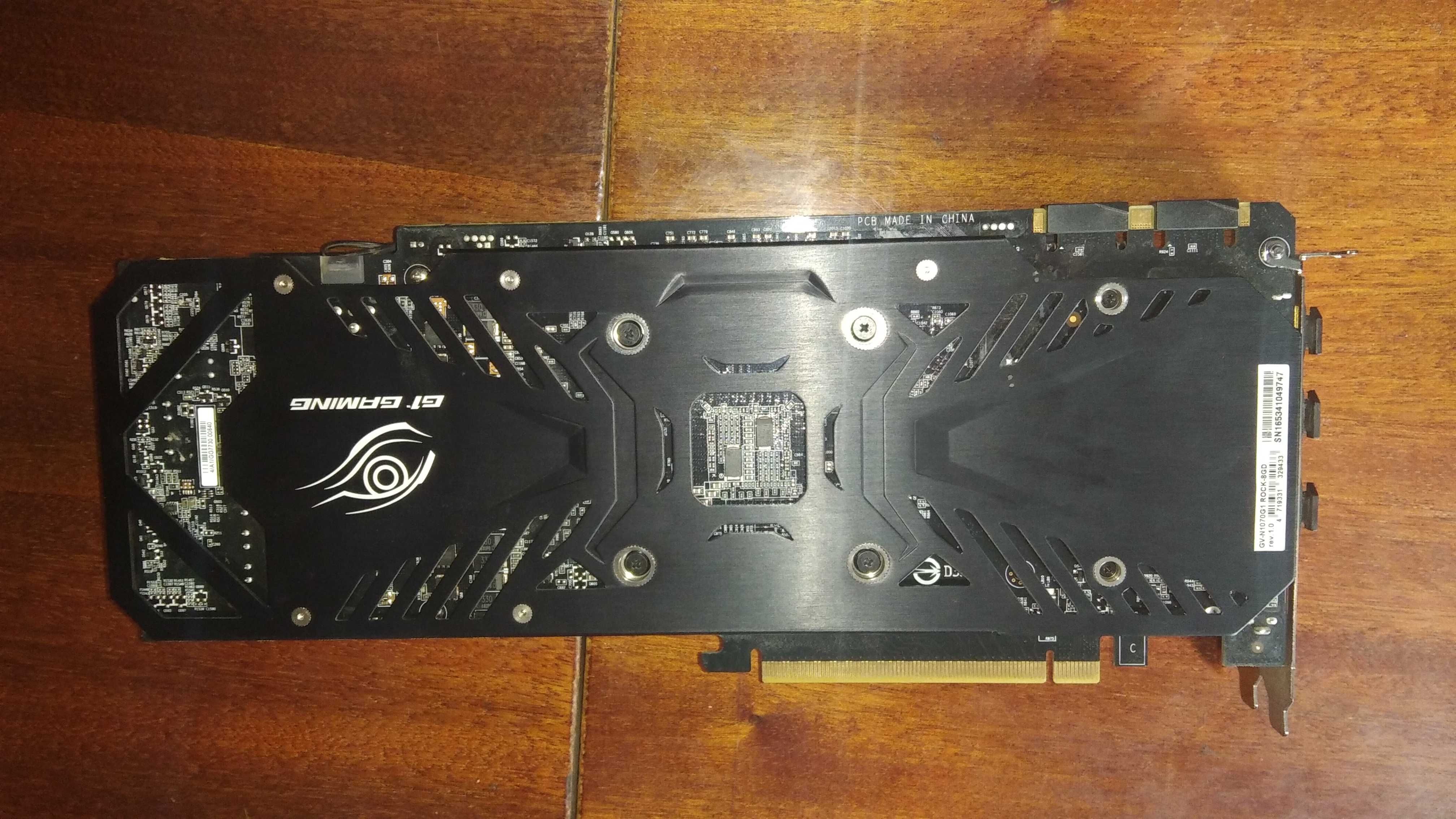 Видеокарта Gigabyte GeForce GTX 1070 G1 Gaming 8192MB