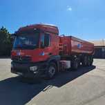 Mercedes-Benz ACTROS  Mercedes-Benz ACTROS 1843 LS z hydrauliką + Naczepa SCHMITZ wywrotka