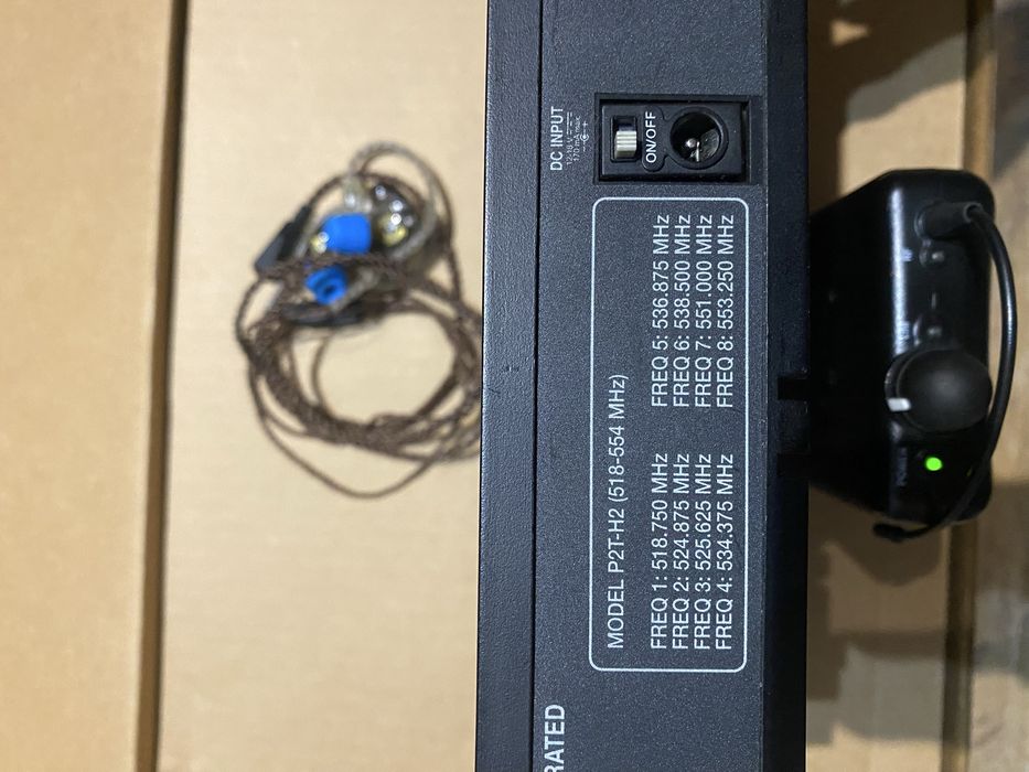 IEM Shure PSM 200 Monitor douszny