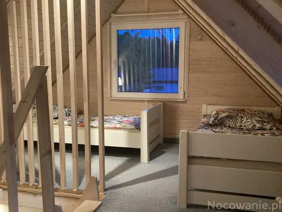 Domek 6-osobowy nad Jeziorem Białym Okuninka