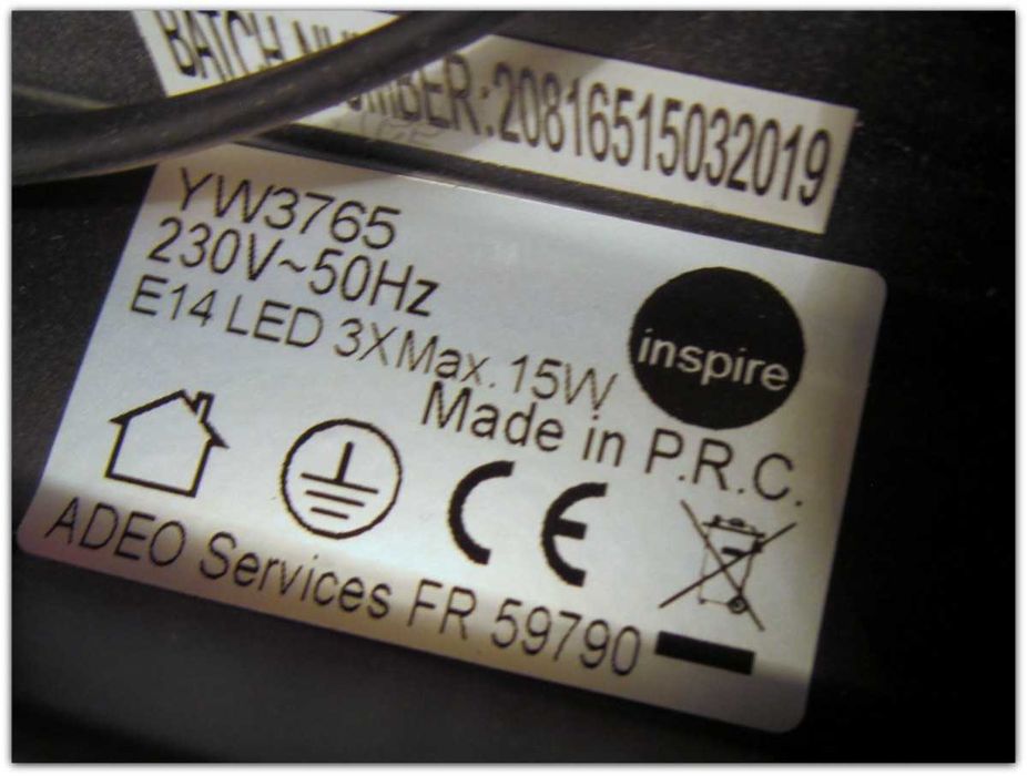 STYL LOFTOWY Inspire Listwa reflektorowa MEZZO czarna E14