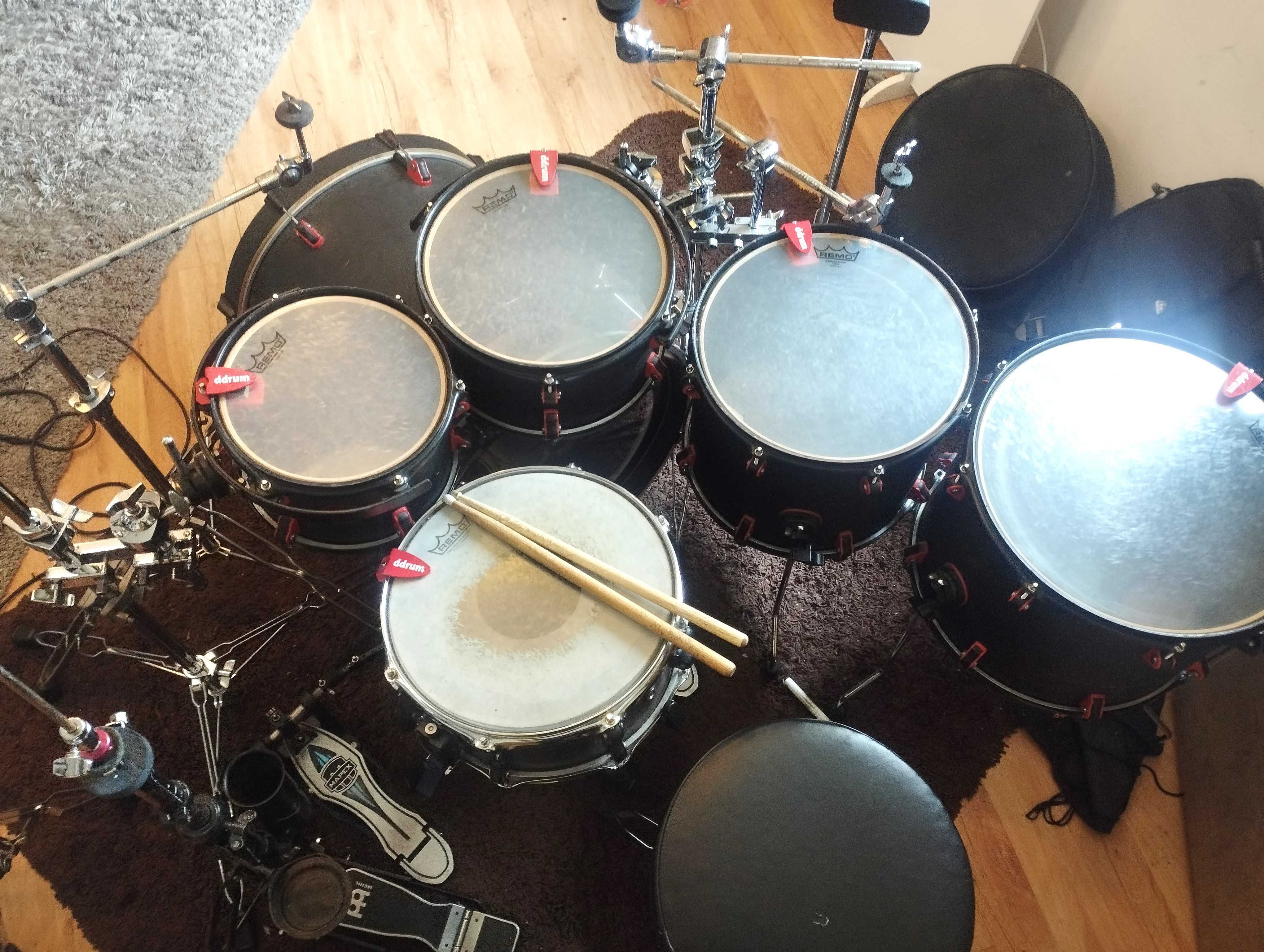 DDrum HYBRID 20,10,12,14,16 Zawodowy shell set