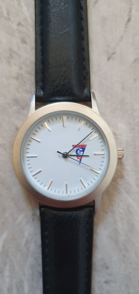 Zegarek biały HERB Górnik Zabrze