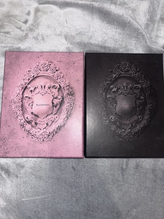 KPOP альбомы Blackpink - kill this love black and pink versions.
