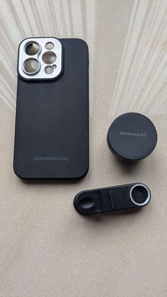 Obiektyw anamorficzny 1.33x do iPhone 14 Pro, Sandmarc