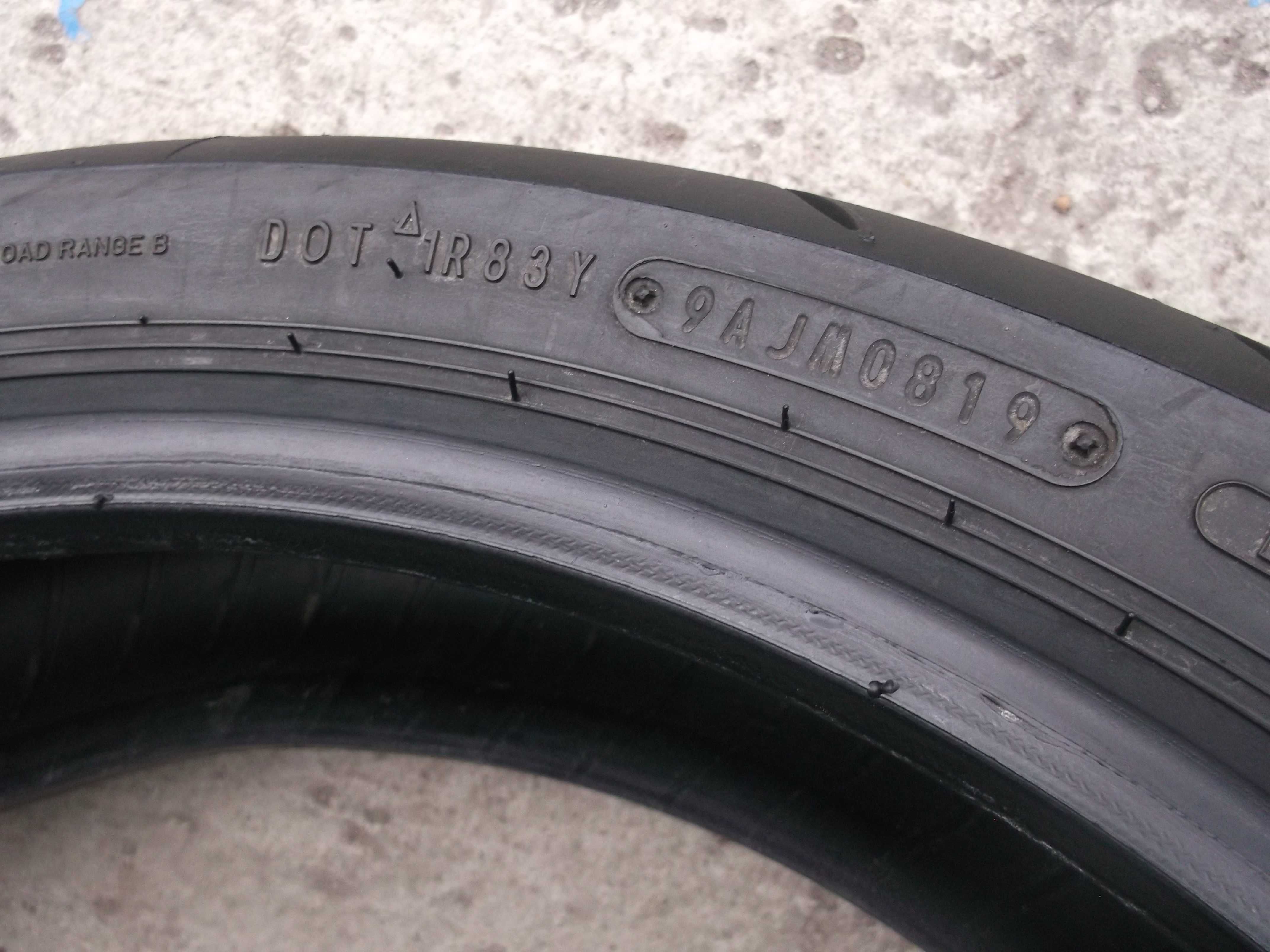 Opona 160/60 zr17 Dunlop Sportmax D214 DOT 0819 3,1mm