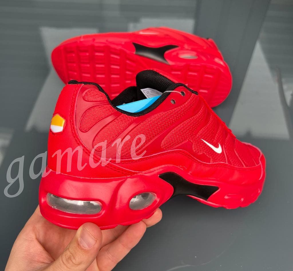 czerwone Nike air max plus nowe buty damskie Nike