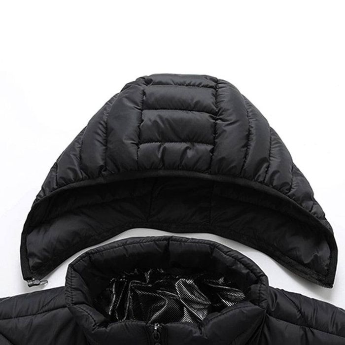 чоловіча куртка з підігрівом