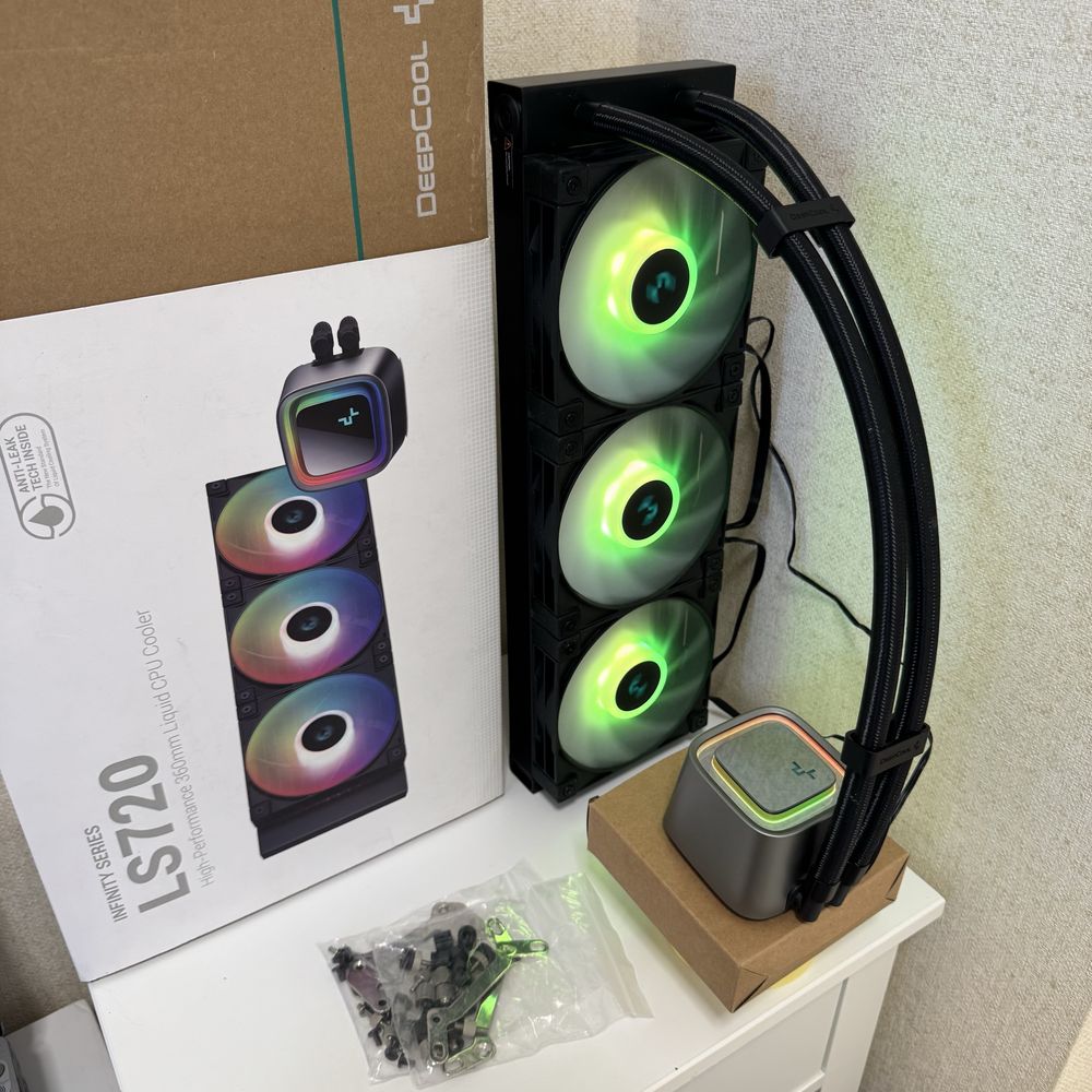 Водянка DeepCool LS720 водяне охолодження, кулер, водяное охлаждение